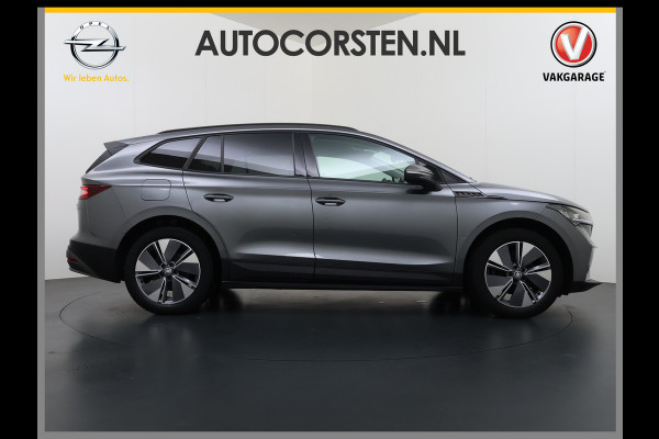 Škoda ENYAQ iV 60 SOH 94% Trekhaak Warmtepomp Navi Ecc Apple Carplay Android Auto Cruise Control Pdc Keyless Advanced Privacy Glas Led DAB Isofix Draadloze telefoonlader Rijstrooksensor 1.000KG Trekgewicht 1e Eigenaar Origineel Nederlandse Auto