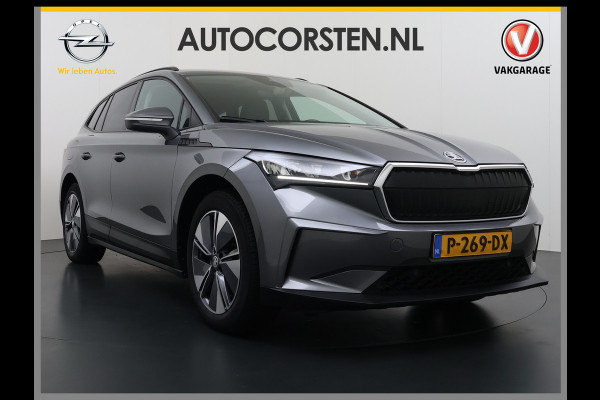 Škoda ENYAQ iV 60 SOH 94% Trekhaak Warmtepomp Navi Ecc Apple Carplay Android Auto Cruise Control Pdc Keyless Advanced Privacy Glas Led DAB Isofix Draadloze telefoonlader Rijstrooksensor 1.000KG Trekgewicht 1e Eigenaar Origineel Nederlandse Auto