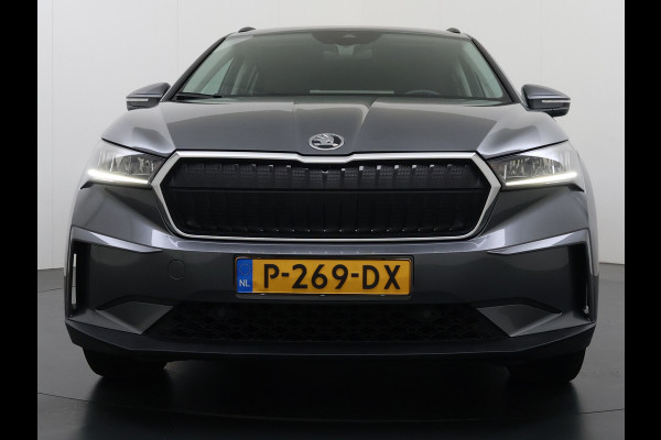 Škoda ENYAQ iV 60 SOH 94% Trekhaak Warmtepomp Navi Ecc Apple Carplay Android Auto Cruise Control Pdc Keyless Advanced Privacy Glas Led DAB Isofix Draadloze telefoonlader Rijstrooksensor 1.000KG Trekgewicht 1e Eigenaar Origineel Nederlandse Auto