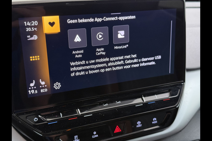 Volkswagen ID.4 1st 82Wh SOH 92,6% Navi Camera Adap.Cruise Pdc Stoel+Stuurverwarming Apple Carplay Android Auto Privacy Glas Lmv 20" Led Bluetooth Voorruitverwarming Isofix 1e Eigenaar Origineel Nederlandse Auto
