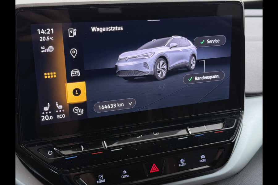 Volkswagen ID.4 1st 82Wh SOH 92,6% Navi Camera Adap.Cruise Pdc Stoel+Stuurverwarming Apple Carplay Android Auto Privacy Glas Lmv 20" Led Bluetooth Voorruitverwarming Isofix 1e Eigenaar Origineel Nederlandse Auto