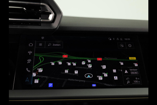 Audi A3 Sportback 40 TFSI e S edition 204 pk S-tronic | Verlengde garantie | Navigatie | Parkeersensoren (Park assist) | Achteruitrijcamera | Adaptieve cruise control | Stoelverwarming | S-Line |