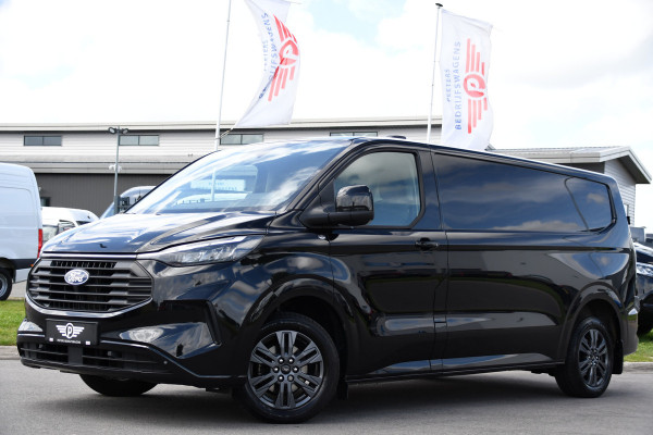 Ford Transit Custom 300 2.0 TDCI L2H1 Black Edition Full Options! Adaptieve Cruise, Virtual, Camera, LED, Carplay, 170pk, Trekhaak, Stuurverwarming, Automaat, Stoelverwarming, Uniek!