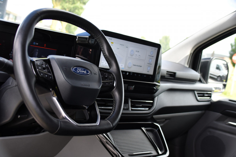 Ford Transit Custom 300 2.0 TDCI L2H1 Black Edition Full Options! Adaptieve Cruise, Virtual, Camera, LED, Carplay, 170pk, Trekhaak, Stuurverwarming, Automaat, Stoelverwarming, Uniek!