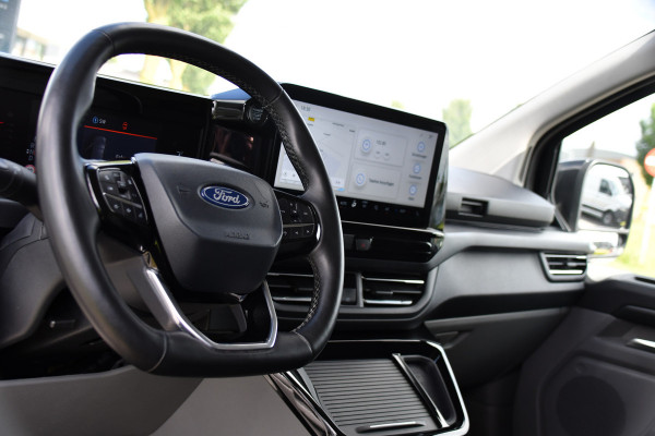 Ford Transit Custom 300 2.0 TDCI L2H1 Black Edition Full Options! Adaptieve Cruise, Virtual, Camera, LED, Carplay, 170pk, Trekhaak, Stuurverwarming, Automaat, Stoelverwarming, Uniek!