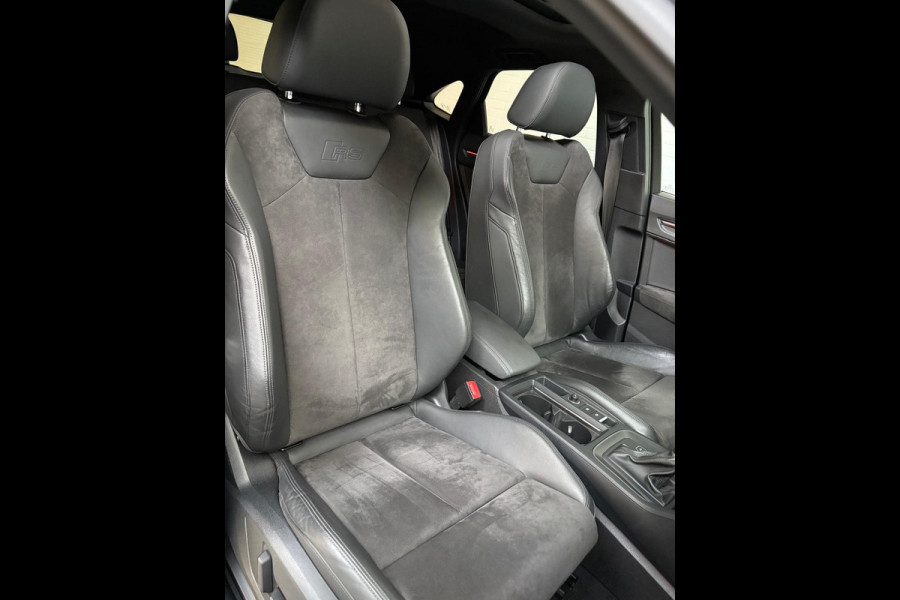 Audi RSQ3 Sportback Automaat 2.5 TFSI 400PK Quattro Daytona Grey, Black Pakket, Alcantara/Half Leder, Schuifdak, 21inch, Trekhaak