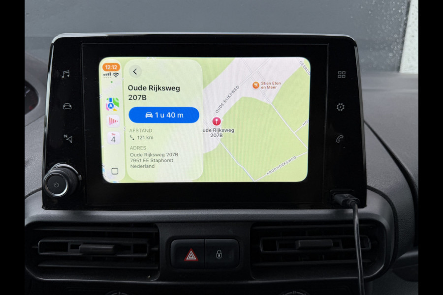 Peugeot Partner 1.5 BlueHDI Premium CarPlay/navigatie systeem/cruise control