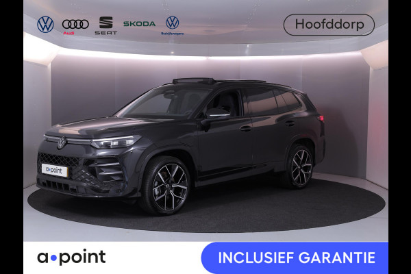 Volkswagen Tayron 1.5 eHybrid R-Line Edition 204 pk Automaat (DSG) | Verlengde garantie | Navigatie | Panoramadak | Trekhaak (wegklapbaar) | Parkeersensoren (Park assist) | Achteruitrijcamera | Black Style pakket | R-Line |