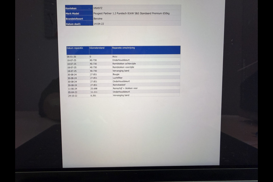 Peugeot Partner 1.2 PureTech Premium Euro 6 CarPlay/navigatie systeem/cruise control