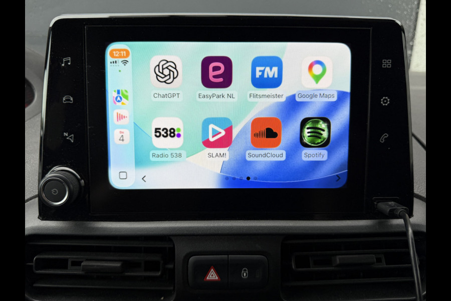 Peugeot Partner 1.2 PureTech Premium Euro 6 CarPlay/navigatie systeem/cruise control