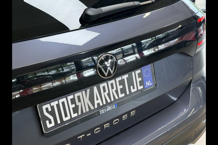Volkswagen T-Cross 1.5 TSI 150pk ACT DSG Style| Navi | 18" | Camera | Keyless | Carplay | Stoelverwarming | Led | ACC | 100% Dealer Onderhouden!