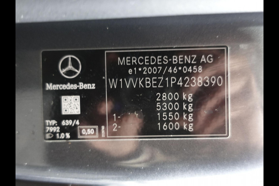 Mercedes-Benz Vito 114 CDI automaat Lang Trekhaak Navigatie Climate control Cruise Control Camera