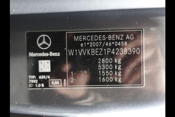 Mercedes-Benz Vito 114 CDI automaat Lang Trekhaak Navigatie Climate control Cruise Control Camera