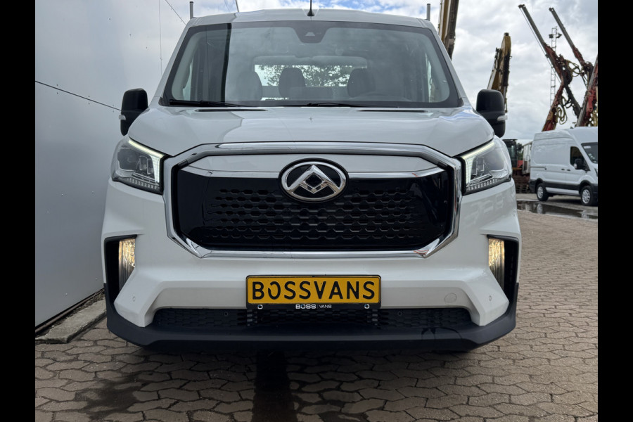 Maxus eDeliver 9 65kWh 204PK Nieuw! Open Laadbak 172km WLTP 100% Elektrisch Airco Adaptieve Cruise Carplay Pritische Pickup Open Box