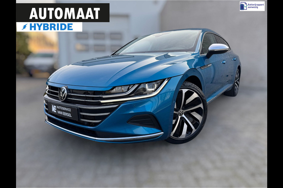 Volkswagen Arteon 1.4 TSI eHybrid Elegance SOH 92,8 %/ STANDK./ ERGOSTOELEN / CAMERA / TREKHAAK / 19INCH / ACC / STOELVERW. / NAVI