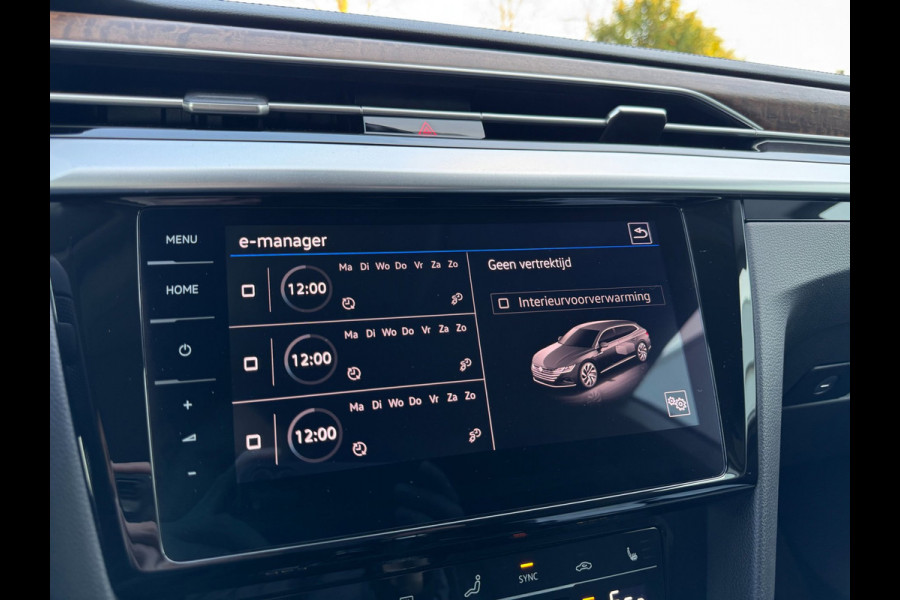 Volkswagen Arteon 1.4 TSI eHybrid Elegance SOH 92,8 %/ STANDK./ ERGOSTOELEN / CAMERA / TREKHAAK / 19INCH / ACC / STOELVERW. / NAVI