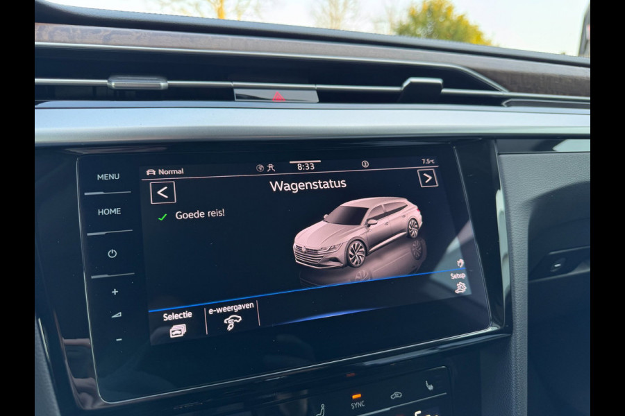 Volkswagen Arteon 1.4 TSI eHybrid Elegance SOH 92,8 %/ STANDK./ ERGOSTOELEN / CAMERA / TREKHAAK / 19INCH / ACC / STOELVERW. / NAVI