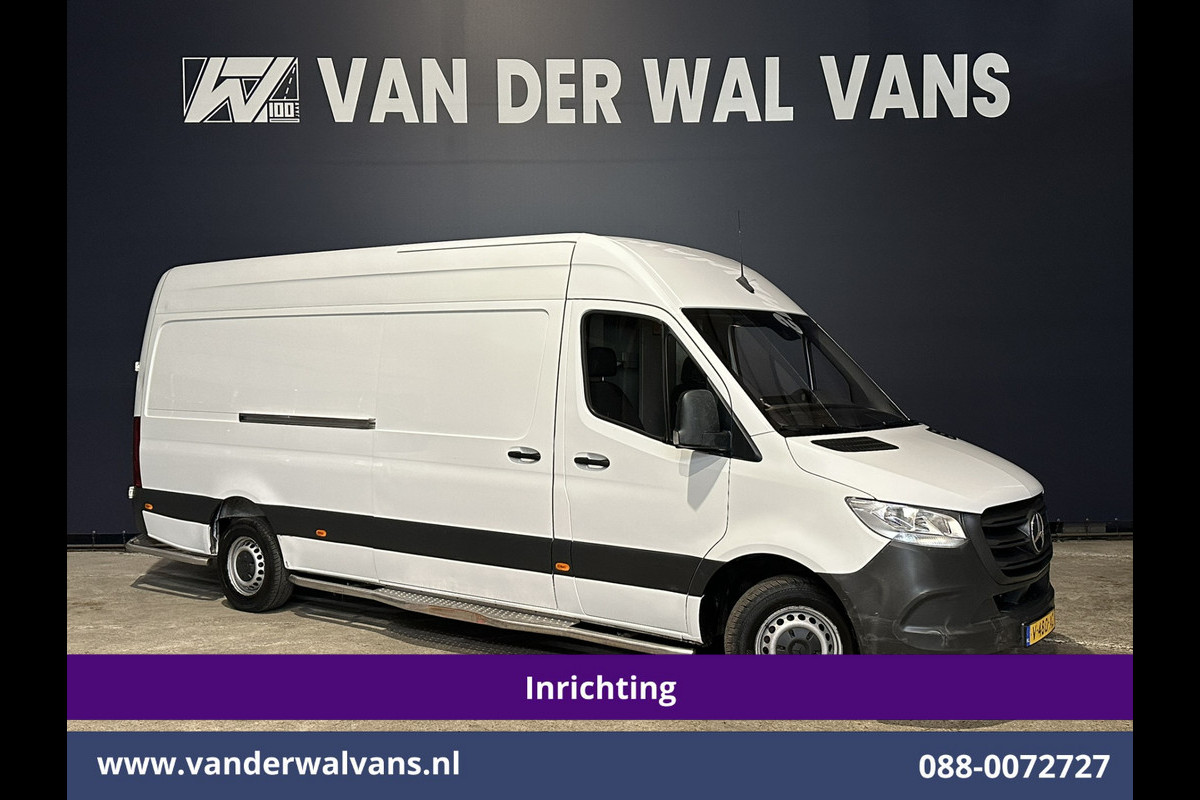 Mercedes-Benz Sprinter 311 CDI Automaat L3H2 *PostNL inrichting* Euro6 Airco | Camera | Schappen Doorloopdeur, 270 Gr. achterdeuren, Sidebars