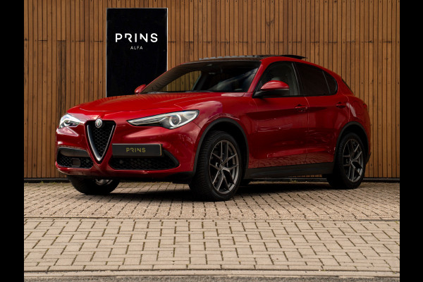 Alfa Romeo Stelvio 2.0 T AWD Super | Veloce stoelen | Panoramadak | Carplay | Rosso Competizione