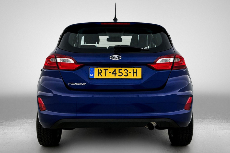 Ford Fiesta 1.0 EcoBoost Titanium Automaat (NAVIGATIE, STUURBEDIENING, CARPLAY, 1e EIGENAAR, GOED ONDERHOUDEN)
