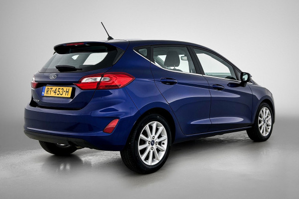 Ford Fiesta 1.0 EcoBoost Titanium Automaat (NAVIGATIE, STUURBEDIENING, CARPLAY, 1e EIGENAAR, GOED ONDERHOUDEN)