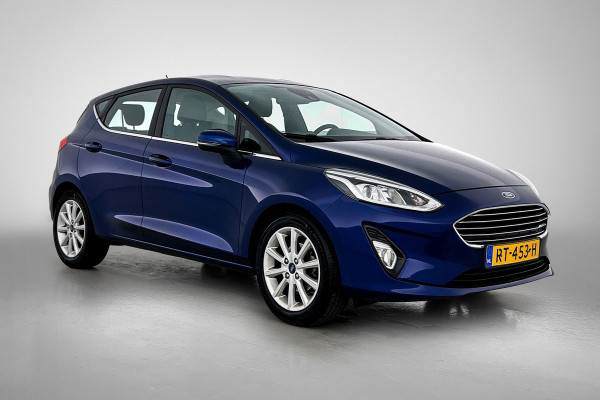 Ford Fiesta 1.0 EcoBoost Titanium Automaat (NAVIGATIE, STUURBEDIENING, CARPLAY, 1e EIGENAAR, GOED ONDERHOUDEN)
