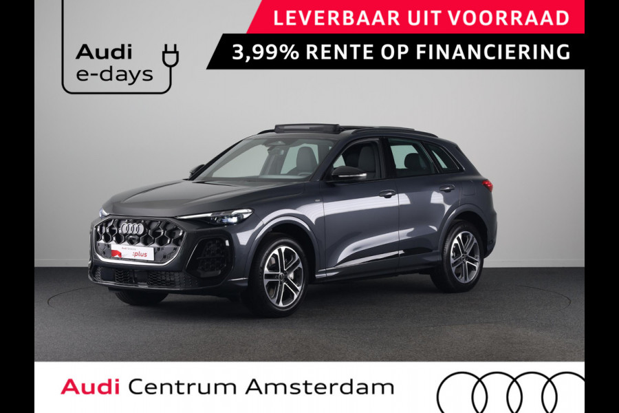 Audi Q5 S edition e-hybrid 299 pk | MMI experience plus met B&O | Panorama-glasdak | Techniekpakket plus | Trekhaak, elektr. wegklapbaar |