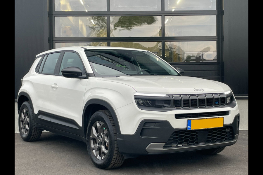 Jeep Avenger Longitude 54 kWh|385WLTP/KM|APPLE CARPLAY|ANDROID AUTO|FULL LED|CRUISE CONTROL|KEYLESS GO|NAP|NL AUTO|1e EIG.|IN.BTW|