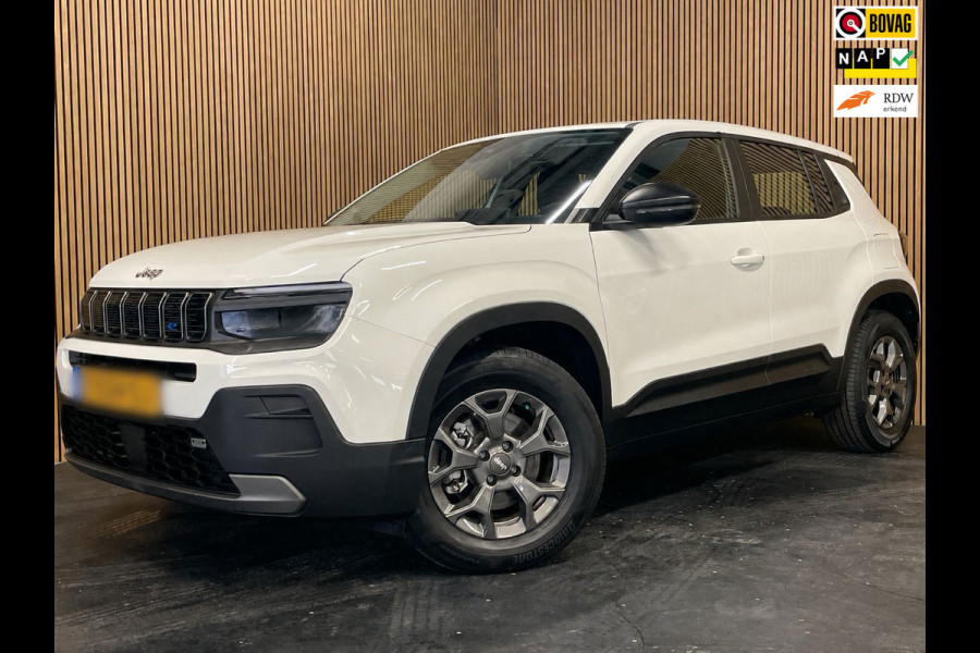 Jeep Avenger Longitude 54 kWh|385WLTP/KM|APPLE CARPLAY|ANDROID AUTO|FULL LED|CRUISE CONTROL|KEYLESS GO|NAP|NL AUTO|1e EIG.|IN.BTW|