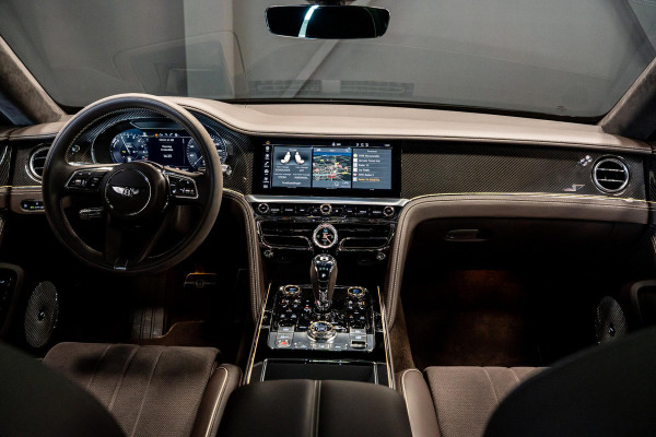 Bentley Flying Spur 2.9 V6 Hybrid S *NAIM-Audio / Stoelventilatie + Massage / Carbon in-/exterieur / Nachtzicht / Pano / Rotating-Display / Surround-View*