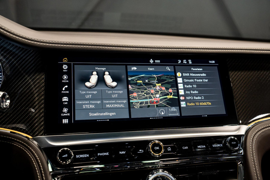 Bentley Flying Spur 2.9 V6 Hybrid S *NAIM-Audio / Stoelventilatie + Massage / Carbon in-/exterieur / Nachtzicht / Pano / Rotating-Display / Surround-View*