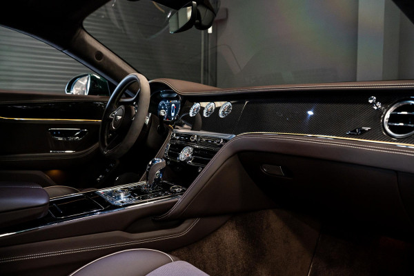 Bentley Flying Spur 2.9 V6 Hybrid S *NAIM-Audio / Stoelventilatie + Massage / Carbon in-/exterieur / Nachtzicht / Pano / Rotating-Display / Surround-View*