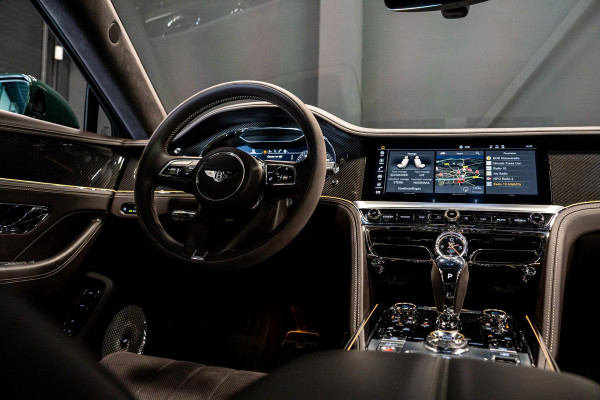 Bentley Flying Spur 2.9 V6 Hybrid S *NAIM-Audio / Stoelventilatie + Massage / Carbon in-/exterieur / Nachtzicht / Pano / Rotating-Display / Surround-View*
