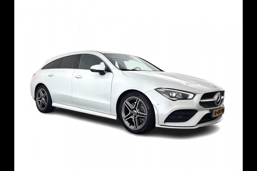 Mercedes-Benz CLA-Klasse Shooting Brake 200 AMG-Sportpack Business Solution (INCL-BTW) Aut. *LEATHER-MICROFIBRE | FULL-LED | HEATED-SPORTSEATS | DIGI-COCKPIT | DAB+ | NAVI-FULLMAP | CAMERA | PRIVACYGLASS | SHIFTPADDLES | 18''ALU*
