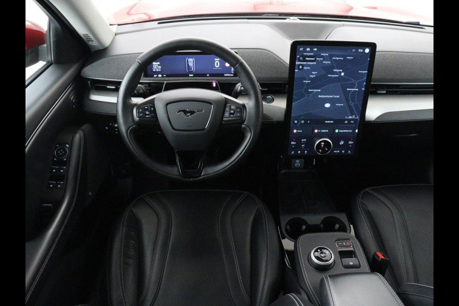 Ford Mustang Mach-E RWD 75 kWh | SOH 91% | Panoramadak | 360 Camera | Leder | Stoelverwarming | B&O Sound | Adaptive cruise | Park Assist | Keyless | Carplay | Navigatie | Full LED