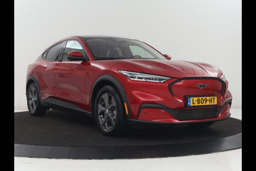 Ford Mustang Mach-E RWD 75 kWh | SOH 91% | Panoramadak | 360 Camera | Leder | Stoelverwarming | B&O Sound | Adaptive cruise | Park Assist | Keyless | Carplay | Navigatie | Full LED