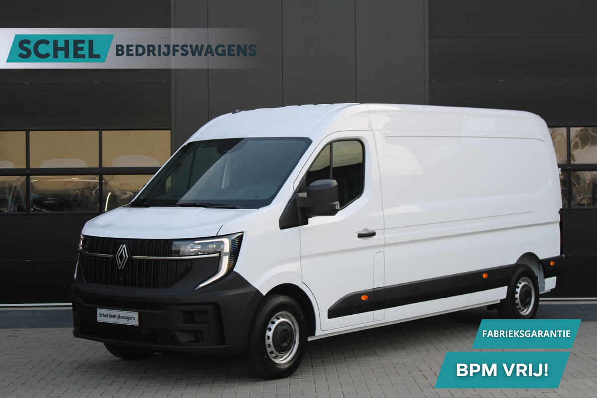 Renault Master E-Tech T35 L3H2 Advance long range 87 kWh 143pk - Camera - Trekhaak - Cruise - LED - Carplay/Android - Rijklaar