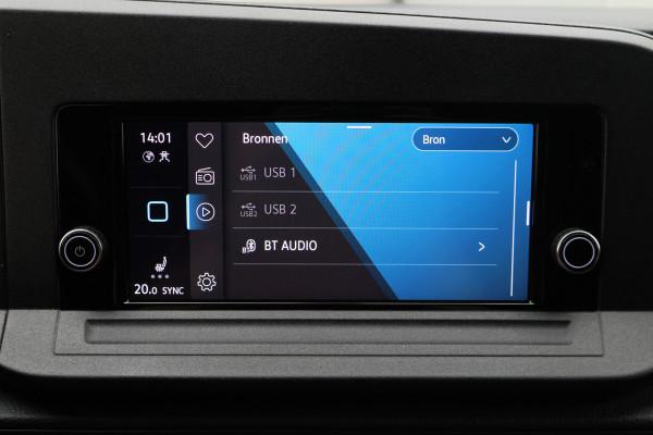 Volkswagen Caddy Cargo 2.0 TDI DSG Stoelverwarming, Climate, DAB, Bluetooth, Cruise, PDC