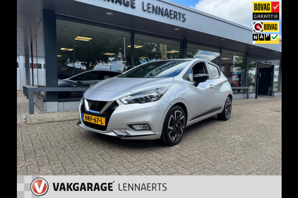 Nissan Micra 1.0 IG-T Tekna, navi, airco (Rijklaarprijs/BOVAG-garantie)