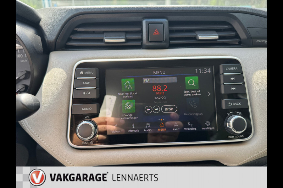 Nissan Micra 1.0 IG-T Tekna, navi, airco (Rijklaarprijs/BOVAG-garantie)