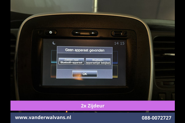 Renault Trafic 1.6 dCi L2H1 Euro6 Airco | 2x zijdeur | Navigatie | Cruisecontrol | Parkeersensoren Bijrijdersbank