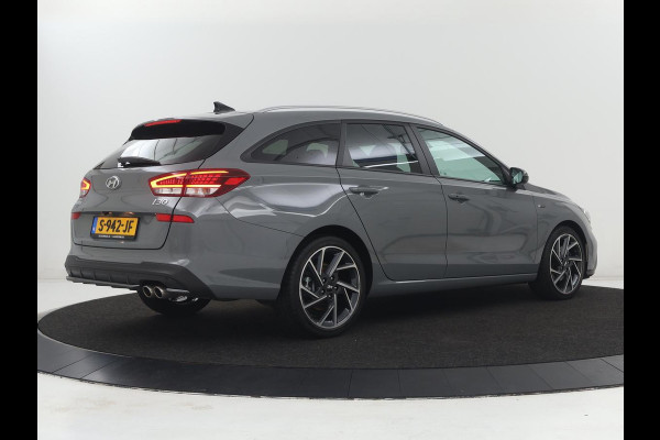 Hyundai i30 1.5 T-GDi MHEV N Line | Stoelverwarming | Leder/Alcantara | Adaptive cruise | Memory | Carplay | Camera | Navigatie | Keyless | Full LED | 18'' | Side Assist | Parkeerhulp