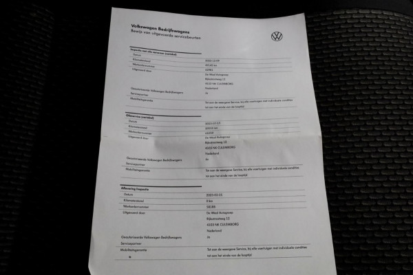Volkswagen Transporter T6.1 2.0 TDI 110pk L2H1 D.C. Open Laadbak Airco/Carplay 03-2023