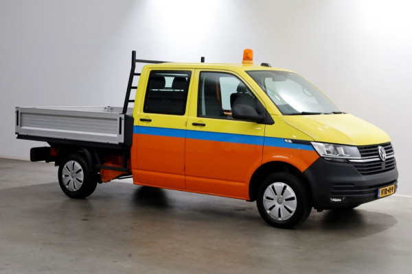 Volkswagen Transporter T6.1 2.0 TDI 110pk L2H1 D.C. Open Laadbak Airco/Carplay 03-2023