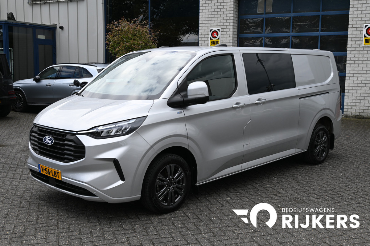 Ford Transit Custom 300L Limited 2.0 TDCI L2 DC 3000 KG inklapbare trekhaak, LED, Navigatie met camera