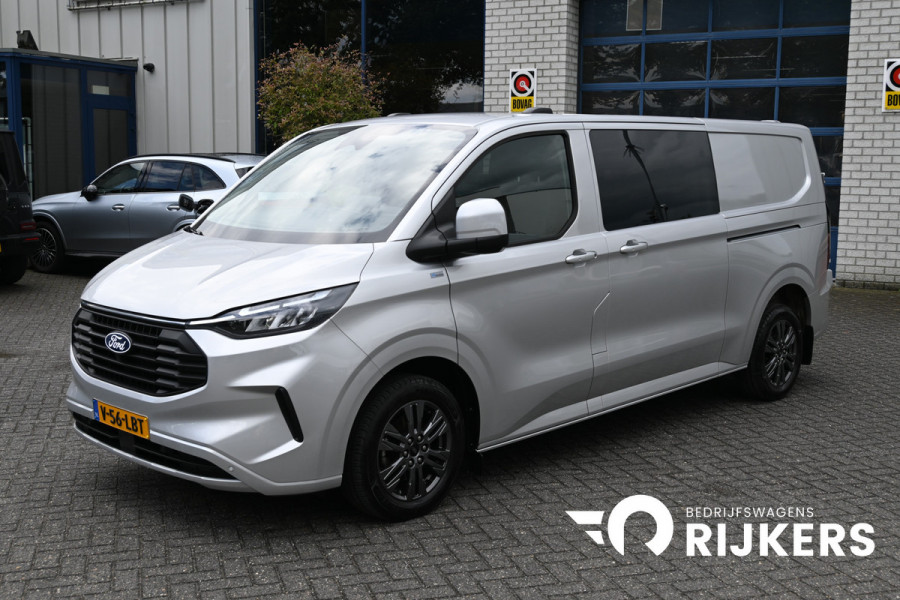 Ford Transit Custom 300L Limited 2.0 TDCI L2 DC 3000 KG inklapbare trekhaak, LED, Navigatie met camera