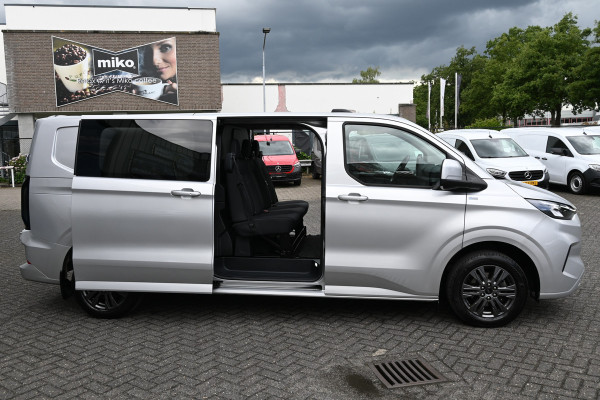 Ford Transit Custom 300L Limited 2.0 TDCI L2 DC 3000 KG inklapbare trekhaak, LED, Navigatie met camera