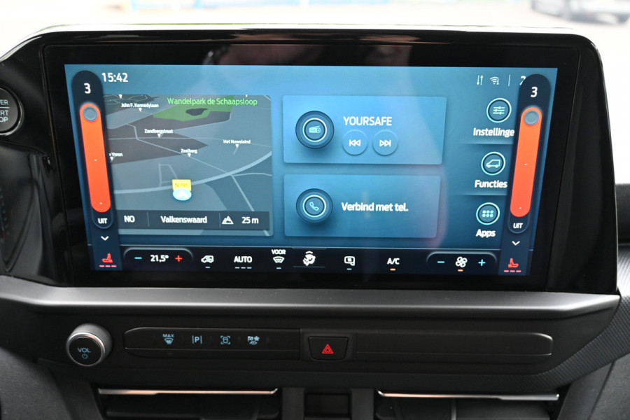 Ford Transit Custom 300L Limited 2.0 TDCI L2 DC 3000 KG inklapbare trekhaak, LED, Navigatie met camera
