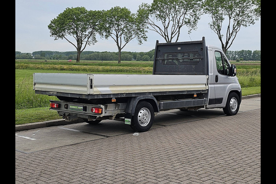 Peugeot Boxer 2.0 BlueHDI L3 Open-Laadbak 4.20m XL Trekhaak Airco Euro6! L3 Open-Laadbak XL Trekhaak Airco Navi Euro6!