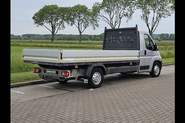 Peugeot Boxer 2.0 BlueHDI L3 Open-Laadbak 4.20m XL Trekhaak Airco Euro6! L3 Open-Laadbak XL Trekhaak Airco Navi Euro6!